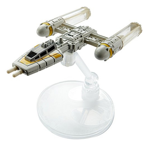 Vehículo Hot Wheels Star Wars Rogue One Starship Dorado