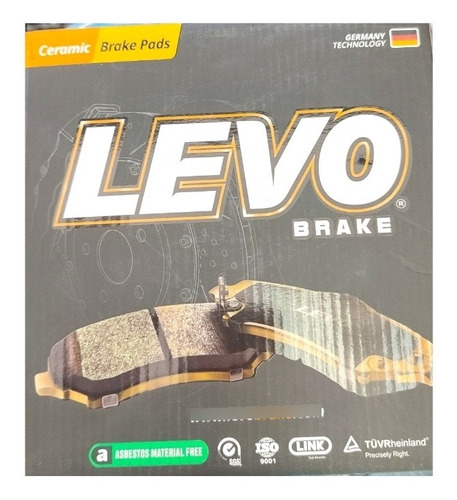 Pastillas De Frenos Levo Brake Cerámica Mitsubishi 