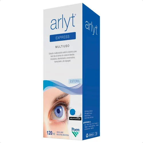 comprar Arlyt Express Solución Multiuso Para Lentes De Contacto X120