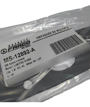 Imagen 5 de 5 de Empacadura Multiple Admisión Optra Limited 1.8 Tapa Negra