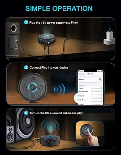 Receptor Bluetooth 5.0 Para Altavoces Estéreo Domésticos Con