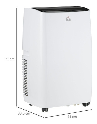 Homcom 14,000 Btu Portable Air Conditioner Remote 24hr R