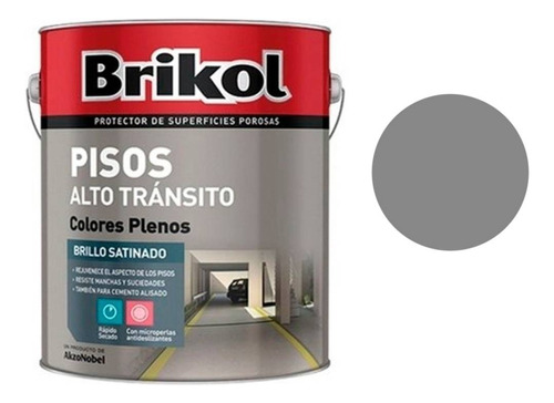 Brik-col Pisos Alto Transito Colores Plenos 4 Lts