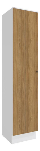 Paneleiro Celeste Kappesberg 100% Mdf 1 Porta Nogueira 50cm