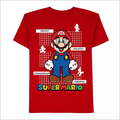 Playera Super Mario Original Nintendo