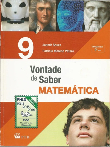 Livro - Vontade De Saber Matemática 9° Ano 