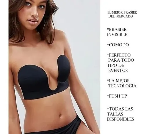 Brasier push up sin espalda new arrivals