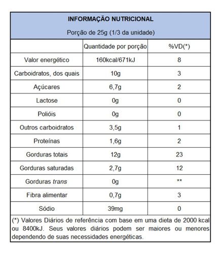 Chocolate 70% Cacau Puro Only4 80g Unitário