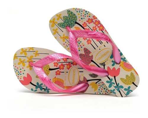 Imagen 3 de 4 de Ojota Havaianas Kids Flores