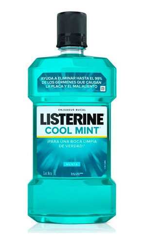 Enjuague Bucal Listerine Cool Mint De 500 Ml