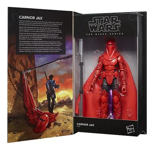 Star Wars Black Series Crimson Empire Carnor Jax 