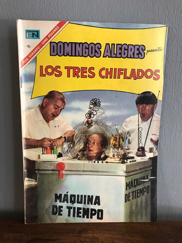 Cómic Antiguo Domingos Alegres Los 3 Chiflados Año 1967  !!