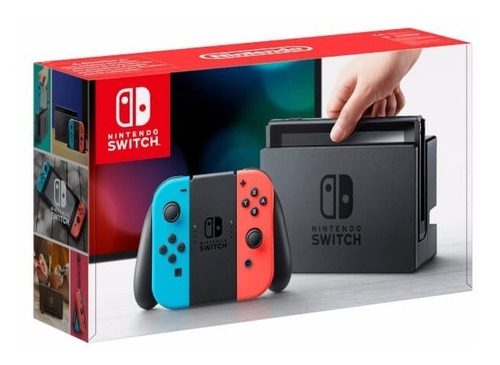 Consola Nintendo Switch Joy-con Neon Azul Y Rojo + Garantia