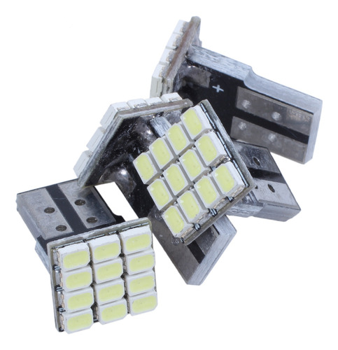 Bombilla Led Canbus 1206, 12 Smd, 12 V, Color Blanco, T10, 5