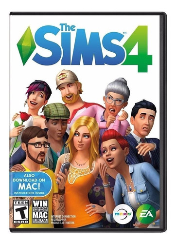 The Sims 4  4 Standard Edition Electronic Arts PC Físico
