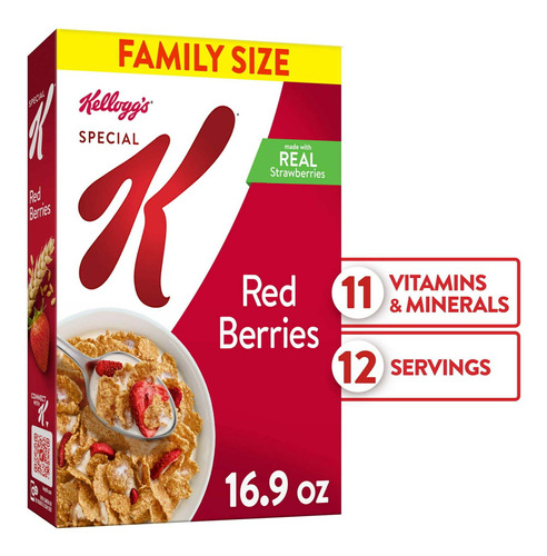 Cereal Kellogg's Special K Red Berries Family Size 4 Pack