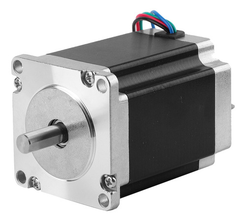 57 Motor De Passo 3a 2 Fases 1,8° 23hs8430 Stepping 8mm