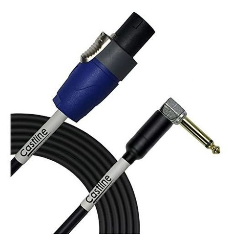 Cable Para Instrumentos: Castline Gold 1-4  Ts Ángulo Recto 