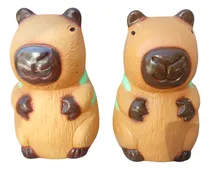 Comprar Alcancía 2 Piezas Capibara 20 Cm De Cerámica