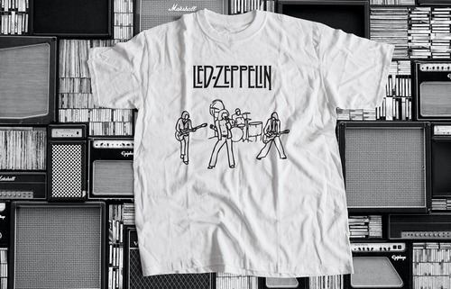 Remera Led Zeppelin (dama/unisex)