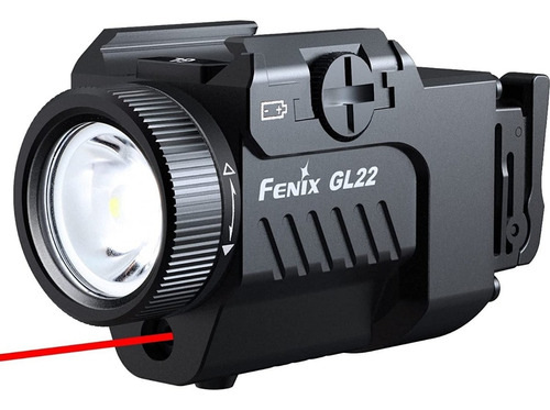 Linterna Tactica Fenix Puntero Laser Gl22 Riel Picatinny