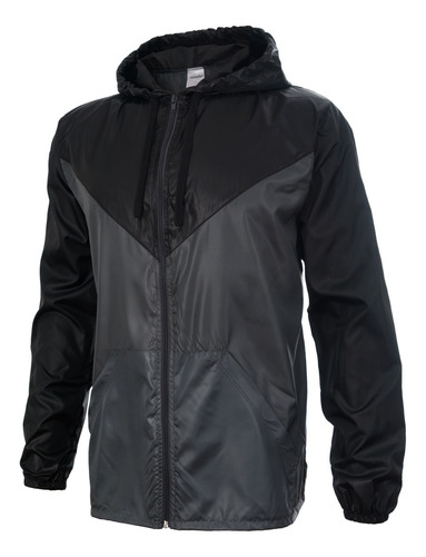 Campera Deportiva Rompeviento Impermeable Chaqueta Capucha 