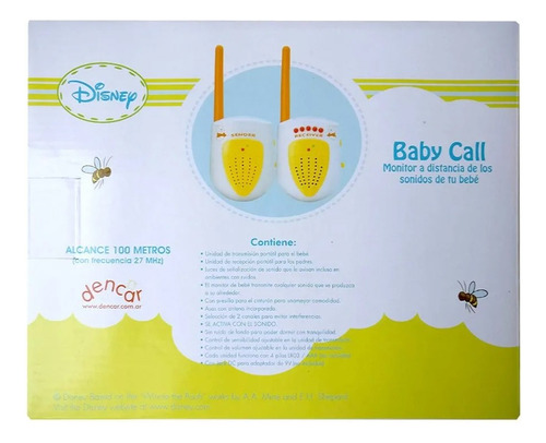 Baby Call Para Escuchar Bebes Seguridad Dencar 100 Mts