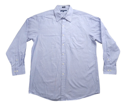 Camisa Tommy Hilfiger Azul Manga Larga