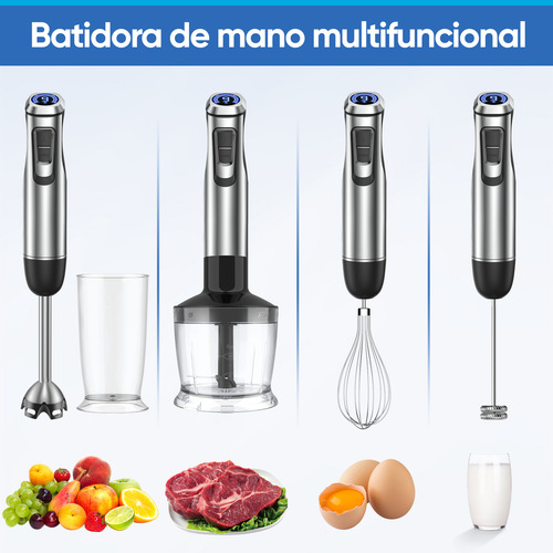 Batidora De Inmersión De Mano Multifuncional 5 En 1