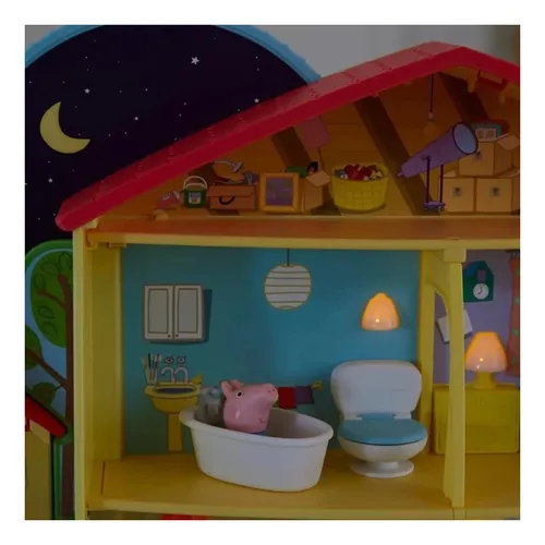 Figura de Brincar HASBRO Peppa Pig - A casa da Peppa: Dia e Noite (Idade  Minima: 3 anos)