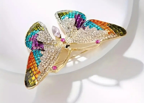 Broche Elegante Para Fiestas Amarillo