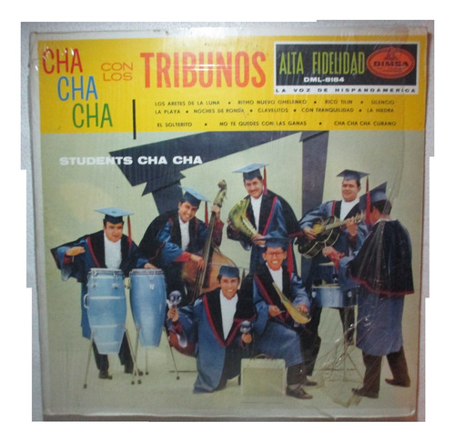 Cha Cha Chá Con Los Tribunos Lp Vinyl Música Tropical Cumbia