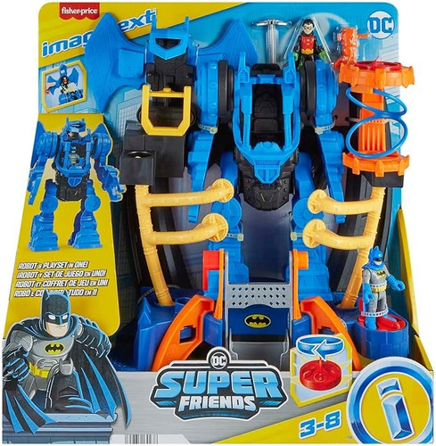 Imaginext Set De Juego De Comando Robotico De Batman (hml02)