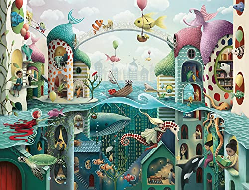 Ravensburger If Fish Could Walk 2000 Piece Jigsaw Puzzle For