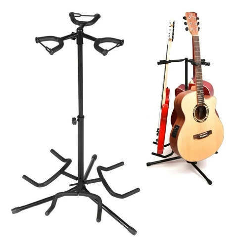 Suporte Estante 3 Instrumentos Violao Guitarra Baixo Jx-33