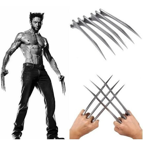 Garras Wolverine + Collar Militar Logan