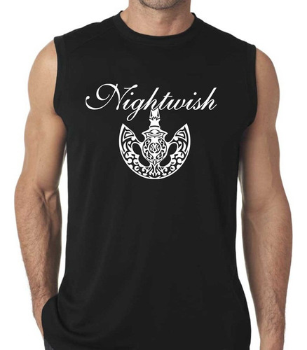 Remera Nightwish Musculosa 100% Algodón Calidad Premium 2