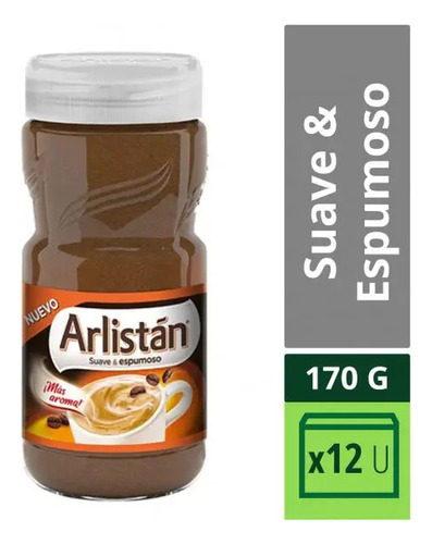 Cafe Instantaneo Arlistan X 170 Gr Caja X 12 Unid