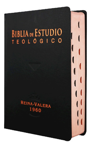 Biblia De Estudio Teológico Reina Valera 1960 Tapa Dura