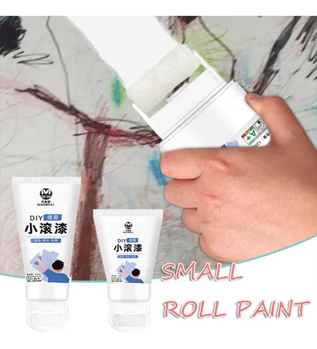 Pintura En Rollo Pequeño Para Superficies De Pared, Olor Lim