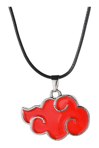 Collar Cadena Colgante Anime Naruto De Nube Roja Akatsuki