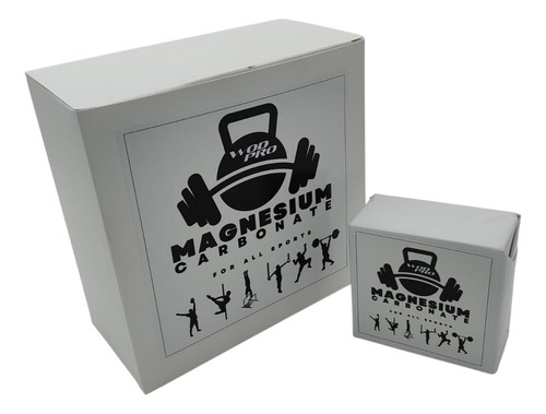 Magnesia Carbonato Magnesio Caja 8 Cubos Gimnasia Crossfit