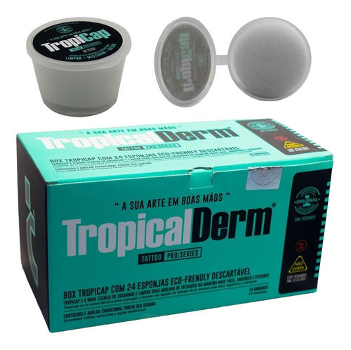 TropicalDerm Esponja Box 24 unidades 100gr