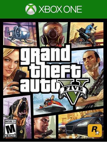 Gta V Xbox One Grand Theft Auto V Juego Físico