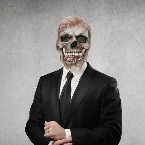 Máscara De Calavera De Cara Completa Máscara De Calavera De