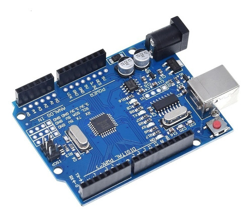 Uno Board R3 Atmega328p-au. Arduino Compatible