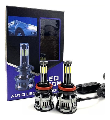 @ Faro Delantero Led De 8 Lados Y 360° 9007 H4 H13 H11 9004