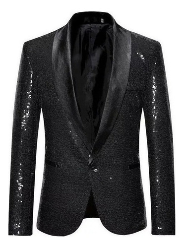 Fiesta De Pasarela Con Blazer De Lentejuelas For Hombre