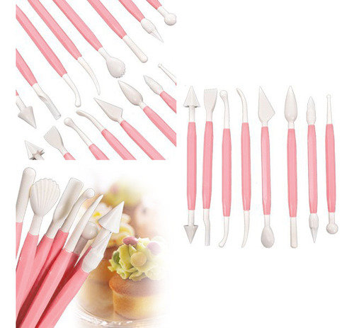 Herramientas 8 En 1 Para Decoración De Tartas, Modelar Y Esc