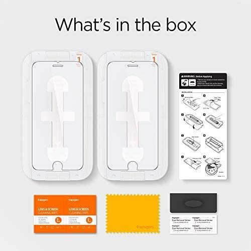 Imagen 5 de 8 de Vidrio Templado Spigen Para iPhone 8 Plus 7 Plus Glas.tr Hd